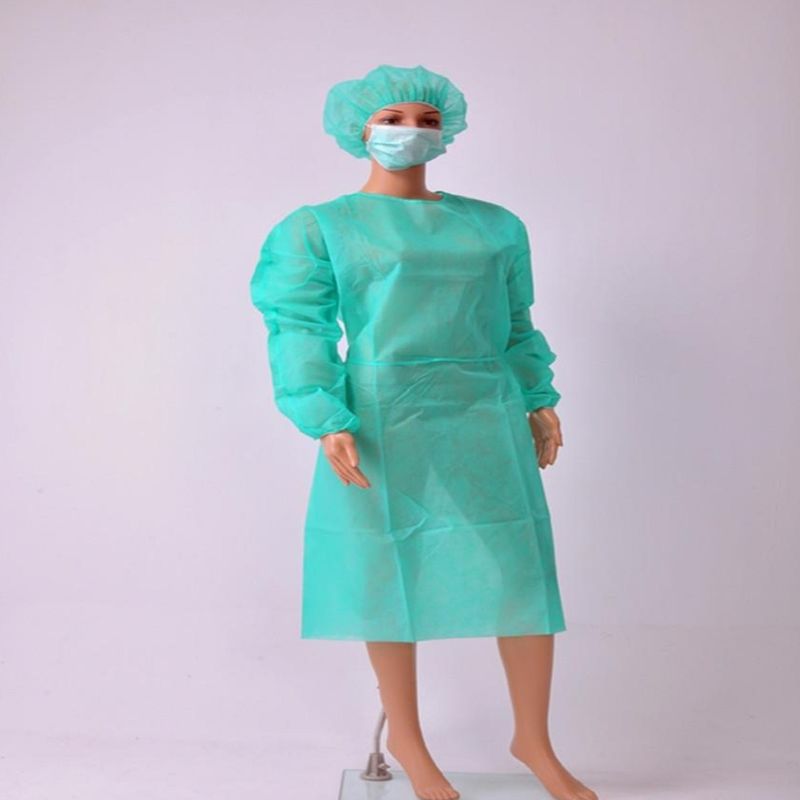 الملابس الواقية الجراحية بدلة طبية يمكن التخلص منها ، ملابس واقية من الغبار غير المنسوجة واقية من الغبار المزود